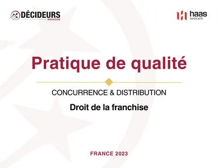 Droit de la franchise decideurs